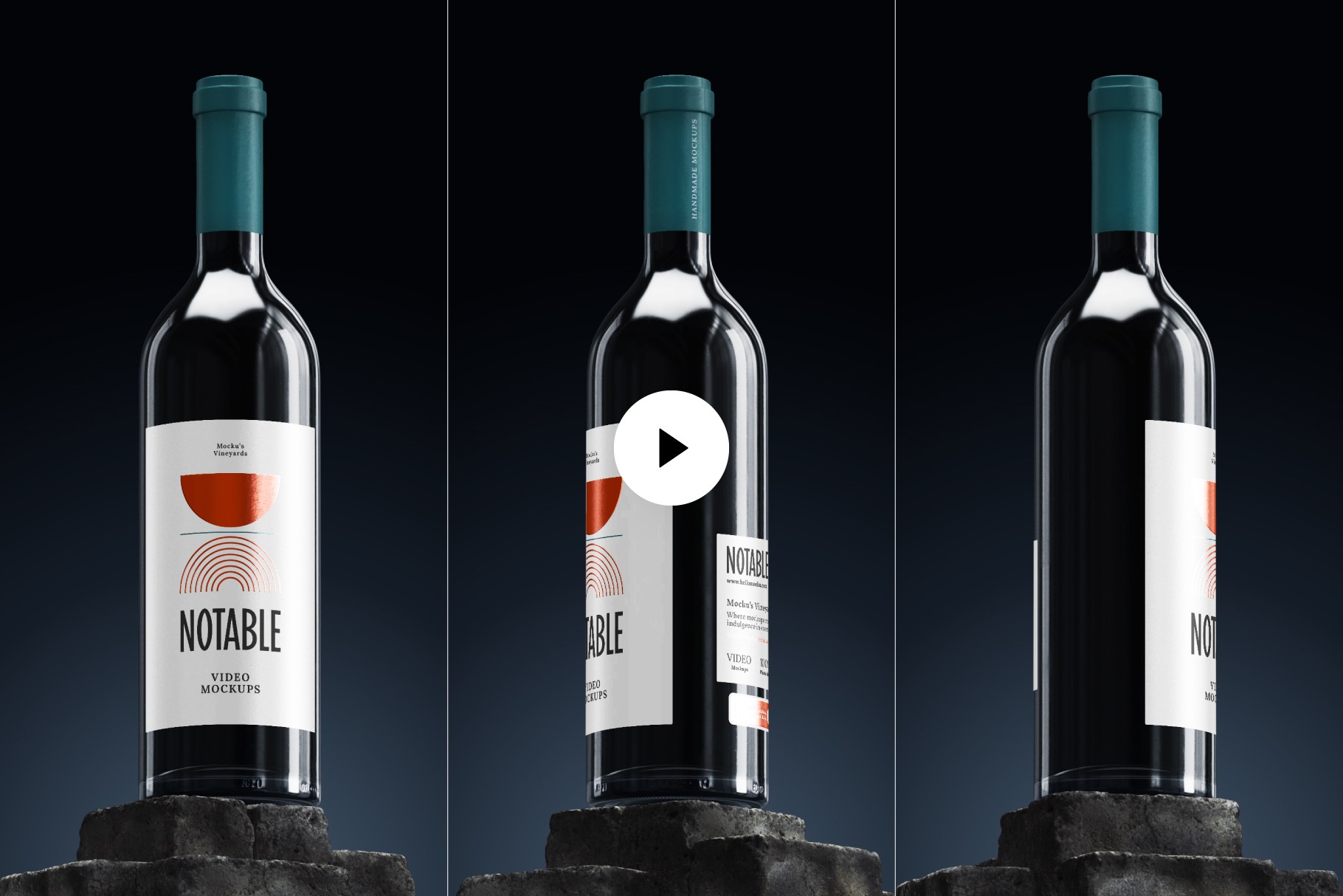 Bordeaux Wine Video Mockup - Notable Collectionthumbnaile